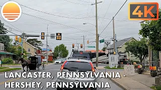 Lancaster, Pennsylvania to Hershey Pennsylvania! Drive with me!