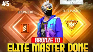 Bronze To Elite Master 3 star Done In New Id // 01 To 100 Level challenge #gwdev