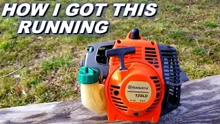 Getting a Husqvarna trimmer running again