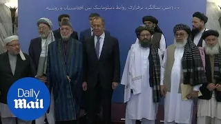 Taliban and Afghani leaders meet in Russia for peace talks