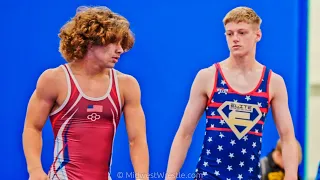 145 – Marco Spinazzola {G} of Team Gotcha Red IN vs. Wyatt Hoppes {R} of Elite Athletic Club IN