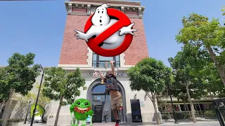 Ghostbuster battle for new york ride in Motiongate Dubai