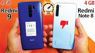 Redmi 9 vs Redmi Note 8 Speed Test & Camera Test!