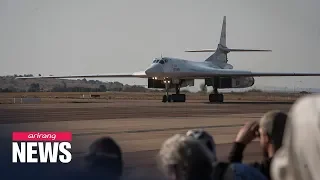 Russia sends 2 Tu-160 nuclear bombers to South Africa in display of defense cooperation