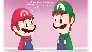 M stands for “MARIO” Comic dub