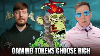 Mr. Beast Entering Crypto Gaming? ThreadGuy on Adin Ross! Gaming Tokens Chose Rich!