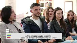 Në bibliotekën shkencore të universitetit ‘Luigj Gurakuqi’ në Shkodër - Vitrina e librit