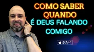 COMO SABER QUANDO É DEUS FALANDO COMIGO -  Profeta Vinicius Iracet (Ao vivo)