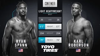 FREE FIGHT | Karl Roberson's 15-Second KO | DWCS Week 3 Contract Winner - Season 1