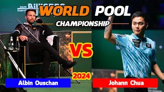 Albin Ouschan vs Johann Chua | 2024 World Pool Championship | June 05 #worldpoolchampionship