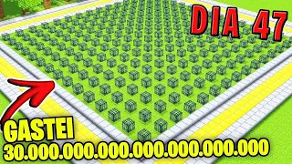 ⭐Minecraft : 100 DIAS SENDO O MAIS RICO DO SERVIDOR