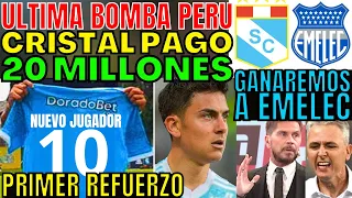 CRISTAL ROMPIÓ EL MERCADO PARA GANAR A EMELEC CON ARGENTINO DE REFUERZO POR UNA MILLONADA SORPRENDIÓ