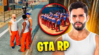 FUI PRESO E TROLLEI GERAL NA CADEIA DO GTA RP!!