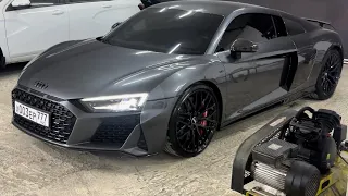 AUDI R8 BMW M6 ПОКАТУШКИ ПО НАЛЬЧИКУ!!!