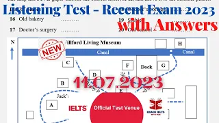 IELTS Listening Actual Test 2023 with Answers | 11.07.2023