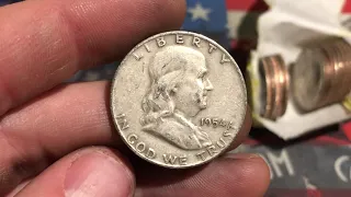 Coin Roll Hunting Half Dollars: Box FULL of 90s!!