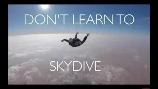 Learning to skydive - Full AFF Course Jumps