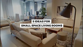 Tiny Living Room, Big Impact: 5 Space-Saving Hacks!