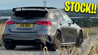 LETHAL SOUND OF STOCK A45S AMG!! POPS & BANGS💥