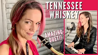 Best TENNESSEE WHISKEY cover EVER!! MUST WATCH!! Ultimate one-girl band