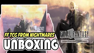 Final Fantasy TCG From Nightmare Booster Box Unboxing