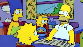 The Simpsons Get a Trampoline