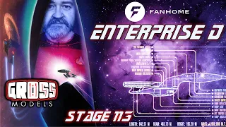 Fanhome Enterprise-D build. Stage 113