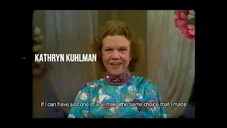 Kathryn Kuhlman How to live in  these last days. #Kathrynkuhlman