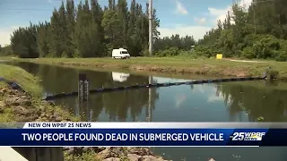 Two people found dead in submerged vehicle
