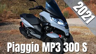 Dreiradroller Piaggio MP3 300 S HPe (2021) | Probefahrt. Walkaround (DEUTSCH) | VLOG211