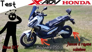 "Test" Scooter CROSS 😲 100% BIZARRE "Honda X-ADV de 2018"