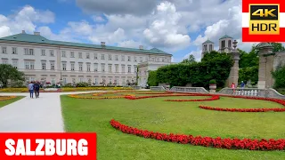 Salzburg Austria 🇦🇹 2023 4K HDR Virtual walking tour