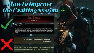 How To Improve Darktide's Crafting