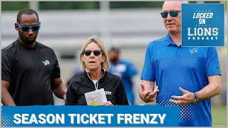 The Detroit Lions have sold out their season tickets for 2023! Wow.