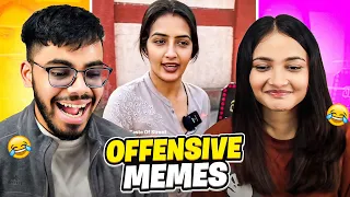 Showing EXTREMELY Offensive Memes To A Girl