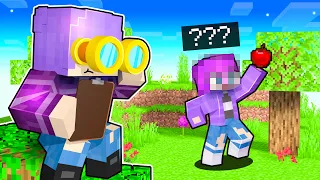 Friend is a COPYCAT in Minecraft!