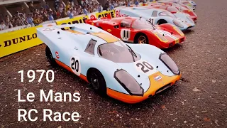 Le Mans 1970 RC Race Porsche 917 vs. Ferrari 512