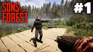 SONS OF THE FOREST Gameplay Walkthrough Part 1 - THE BEST SURVIVAL GAME IS BACK