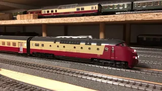 vom F-Zug zum InterCity, Zugzusammenstellungen und Vorbeifahrten mit Märklin H0