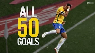 Neymar Jr ● ALL 50 GOALS FOR BRAZIL | 2010-2016 HD