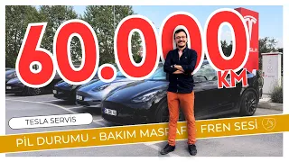 Bozulmayan Araba - Tesla Model Y 60.000 KM Servis Bakım Maliyeti