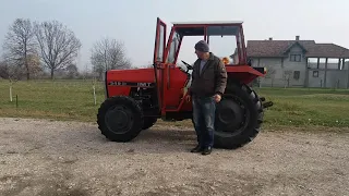 Traktor Imt 549 duplak 2006 God. / Paljenje traktora i vožnja