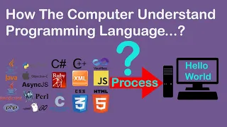 How Does The Computer Understand A Programming Language Internally | How Programming Language Work