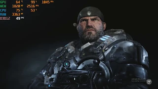 Gears of War 4 with the Nvidia GT 730 - 2GB GDDR5 : PC 720p, intel Q6600