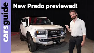 Toyota Prado 2024 walkaround preview: Engines, design, more detailed for new LandCruiser 250 Series