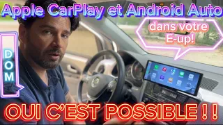 Apple CarPlay et Android Auto dans votre E-up!, oui c’est possible ! ! 😁