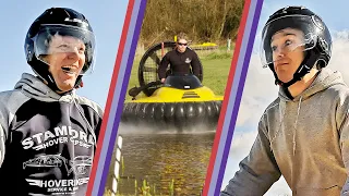 I had a hovercraft battle against Colin Furze