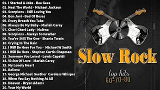 Slow Rock Ballads 70s, 80s, 90s - Scorpions, Aerosmith, Bon Jovi, U2, Ledzeppelin V1