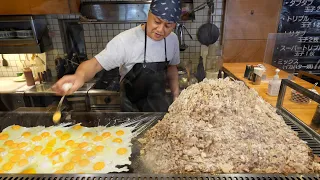 Giant Food Collection - Japanese Street Food - Meat! Fried Rice! Ramen! Chicken! デカ盛り 炒飯 ラーメン 肉