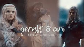 geralt & ciri • meet me on the battlefield